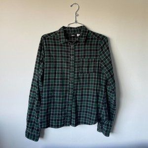 URBAN OUTFITTERS BDG Green/Black flannel
